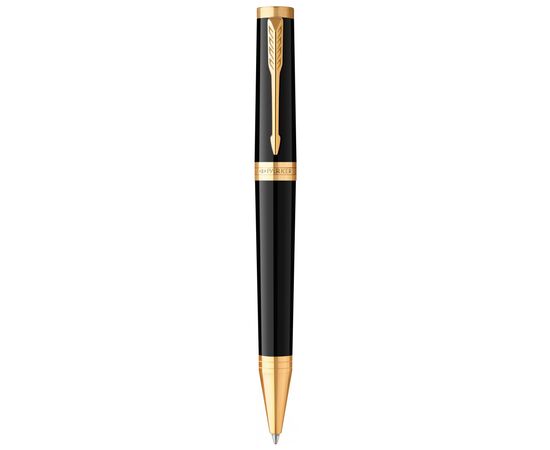 Ручка шариковая Parker INGENUITY Black Lacquer GT BP (60 032)