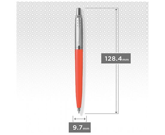 Ручка шариковая Parker JOTTER 17 Originals Vermilon CT BP в Eco упаковке (15 932_BREDe), изображение 3 Ручка шариковая Parker JOTTER 17 Originals Vermilon CT BP в Eco упаковке (15 932_BREDe), изображение 3