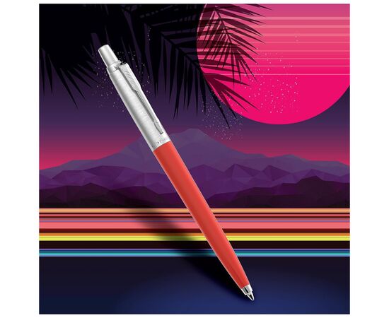 Ручка шариковая Parker JOTTER 17 Originals Vermilon CT BP в Eco упаковке (15 932_BREDe), изображение 4 Ручка шариковая Parker JOTTER 17 Originals Vermilon CT BP в Eco упаковке (15 932_BREDe), изображение 4