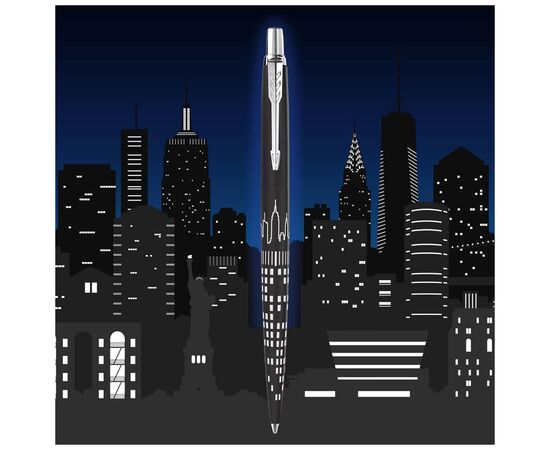 Ручка шариковая Parker JOTTER 17 SE New York Black CT BP (19 432), изображение 5 Ручка шариковая Parker JOTTER 17 SE New York Black CT BP (19 432), изображение 5