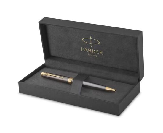 Ручка шариковая Parker SONNET 17 Grey Lacquer GT BP (86 432), изображение 3 Ручка шариковая Parker SONNET 17 Grey Lacquer GT BP (86 432), изображение 3
