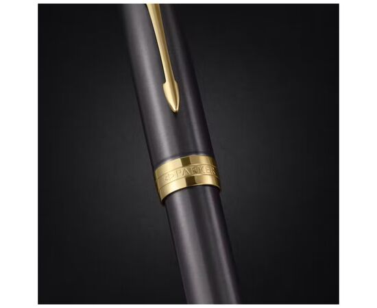 Ручка шариковая Parker SONNET 17 Grey Lacquer GT BP (86 432), изображение 4 Ручка шариковая Parker SONNET 17 Grey Lacquer GT BP (86 432), изображение 4