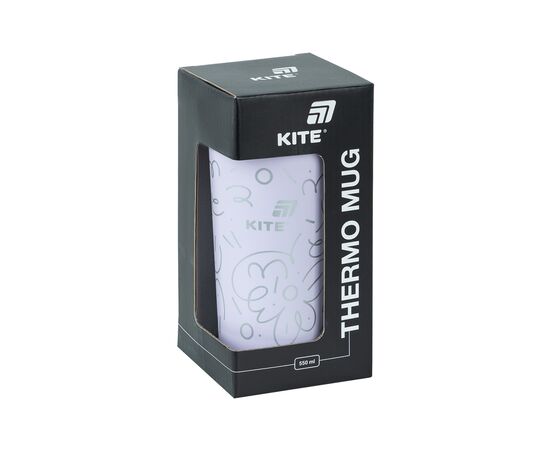 Термокружка Kite 550 мл, фіолетова (K25-1226-2), изображение 5 Термокружка Kite 550 мл, фіолетова (K25-1226-2), изображение 5