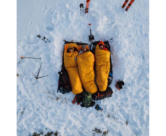 Спальный мешок Ferrino Lightec 800 Duvet RDS Down -2°C Yellow (86700QGG) (931760), изображение 4 Спальный мешок Ferrino Lightec 800 Duvet RDS Down -2°C Yellow (86700QGG) (931760), изображение 4