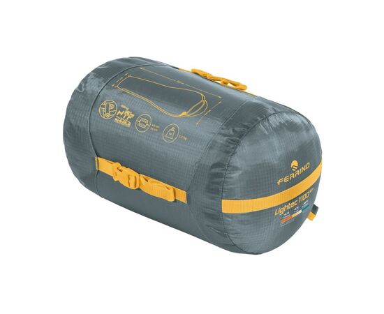 Спальный мешок Ferrino Lightec SM 1100 -3°C Green (86650QVV) (931769), изображение 2 Спальный мешок Ferrino Lightec SM 1100 -3°C Green (86650QVV) (931769), изображение 2