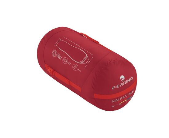Спальный мешок Ferrino Nightec Lite Pro 600M -3°C Red (86708NRR) (931773), изображение 2 Спальный мешок Ferrino Nightec Lite Pro 600M -3°C Red (86708NRR) (931773), изображение 2