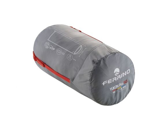 Спальный мешок Ferrino Yukon Pro SQ +3°C Red (86360NRR) (931767), изображение 2 Спальный мешок Ferrino Yukon Pro SQ +3°C Red (86360NRR) (931767), изображение 2