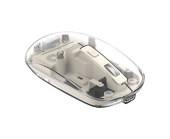 Мышка XO M12 Wireless Transparent/White (M12 White)