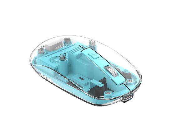 Мышка XO M12 Wireless Transparent/Blue (M12 Blue)