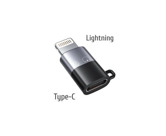 Переходник USB-C F to Lightning M charger-audio XoKo (AC-029), изображение 3 Переходник USB-C F to Lightning M charger-audio XoKo (AC-029), изображение 3