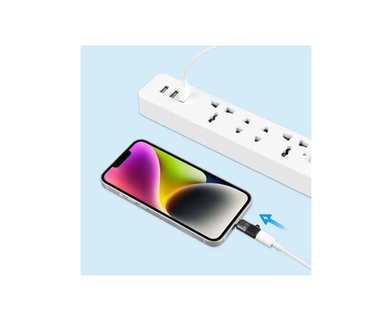 Переходник USB-C F to Lightning M charger-audio XoKo (AC-029), изображение 6 Переходник USB-C F to Lightning M charger-audio XoKo (AC-029), изображение 6