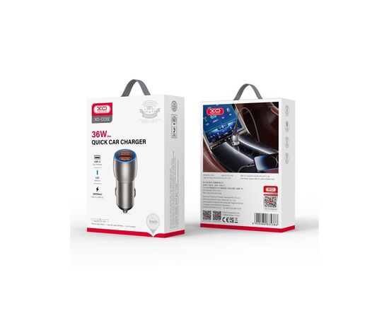 Зарядное устройство XO 2xUSB QC3.0 36W + cable USB to Micro 5P black (СC52-M-BK), изображение 3 Зарядное устройство XO 2xUSB QC3.0 36W + cable USB to Micro 5P black (СC52-M-BK), изображение 3