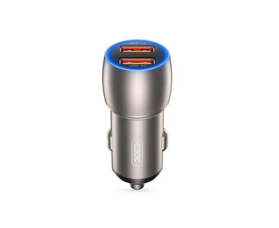 Зарядное устройство XO 2xUSB QC3.0 36W black (СC52-BK)