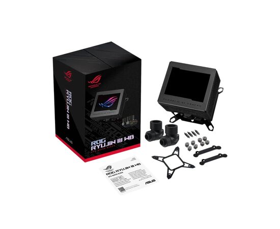 Водоблок ASUS RYUJIN III WB LCD (90RC00V0-M0UAY0), зображення 10 Водоблок ASUS RYUJIN III WB LCD (90RC00V0-M0UAY0), зображення 10