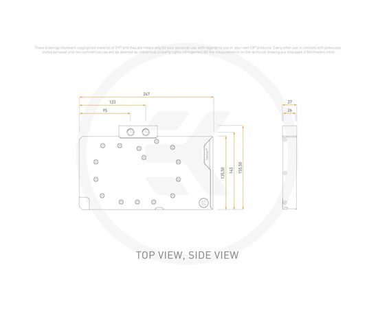 Водоблок Ekwb EK-Quantum Vector TUF RTX 5090 - Plexi (3831129901094) (3831129901094), зображення 3 Водоблок Ekwb EK-Quantum Vector TUF RTX 5090 - Plexi (3831129901094) (3831129901094), зображення 3