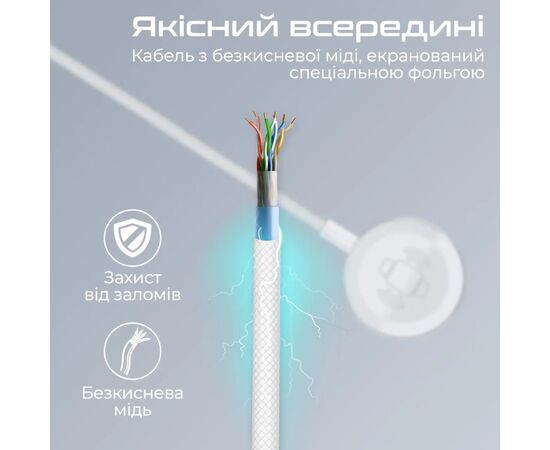 Зарядное устройство Promate USB-C to Apple Watch 1.2m 5V/1A (watchlink-c), изображение 4 Зарядное устройство Promate USB-C to Apple Watch 1.2m 5V/1A (watchlink-c), изображение 4