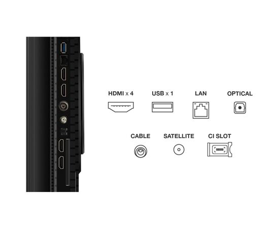 Телевизор TCL 55P8K, изображение 9 Телевизор TCL 55P8K, изображение 9