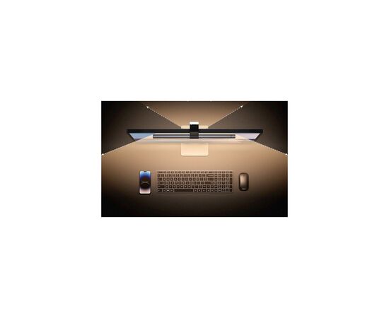 Настольная лампа Choetech Monitor backlight + Elesense backlight, 90+48 LED, 7W (E1132-GY), изображение 5 Настольная лампа Choetech Monitor backlight + Elesense backlight, 90+48 LED, 7W (E1132-GY), изображение 5