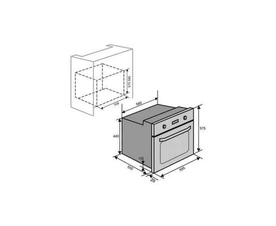 Духовой шкаф KUMTEL A68-SF3 (MT) BLACK, изображение 8 Духовой шкаф KUMTEL A68-SF3 (MT) BLACK, изображение 8