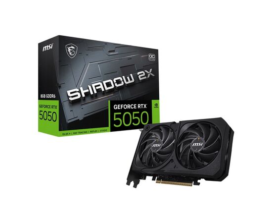 Видеокарта MSI GeForce RTX5050 8Gb SHADOW 2X OC (RTX 5050 8G SHADOW 2X OC), изображение 5 Видеокарта MSI GeForce RTX5050 8Gb SHADOW 2X OC (RTX 5050 8G SHADOW 2X OC), изображение 5