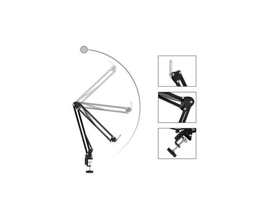 Микрофон Media-Tech XLR USB Black (MT397K), изображение 10 Микрофон Media-Tech XLR USB Black (MT397K), изображение 10