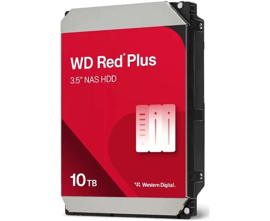 Жорсткий диск 3.5" 10TB Red Plus WD (WD100EFGX)