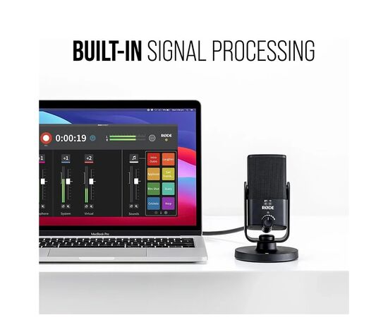 Мікрофон Rode NT-USB Mini Black (NT-USB Mini), зображення 11 Мікрофон Rode NT-USB Mini Black (NT-USB Mini), зображення 11