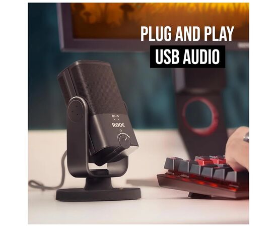 Мікрофон Rode NT-USB Mini Black (NT-USB Mini), зображення 7 Мікрофон Rode NT-USB Mini Black (NT-USB Mini), зображення 7