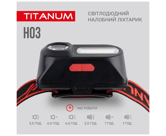 Фонарь TITANUM 180Lm 6500K (TLF-H03), изображение 7 Фонарь TITANUM 180Lm 6500K (TLF-H03), изображение 7