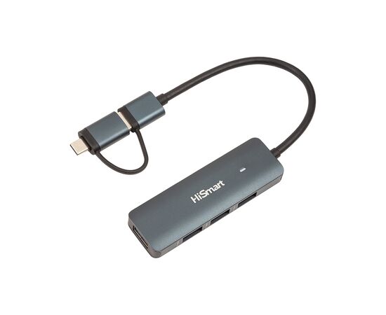 Концентратор HiSmart USB 3.0 to 4xUSB 3.0 (CA913466)