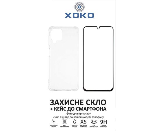 Чехол для мобильного телефона XoKo Ultra Thin Proof + Glass Full Cover Ultra-Thin Samsung A336 (A33) Black (XK-CS-ULT-SM-A33)