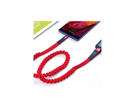 Дата кабель USB 2.0 AM to Micro 5P 1.2m 2.1A spring red XO (NB127-M-RD), изображение 2 Дата кабель USB 2.0 AM to Micro 5P 1.2m 2.1A spring red XO (NB127-M-RD), изображение 2