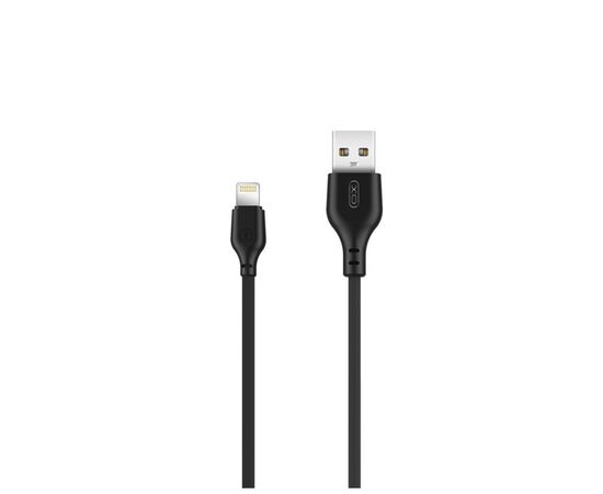 Дата кабель USB 2.0 AM to Lightning 2.0m 2.1A black XO (XO-NB-103-L-2-BK)