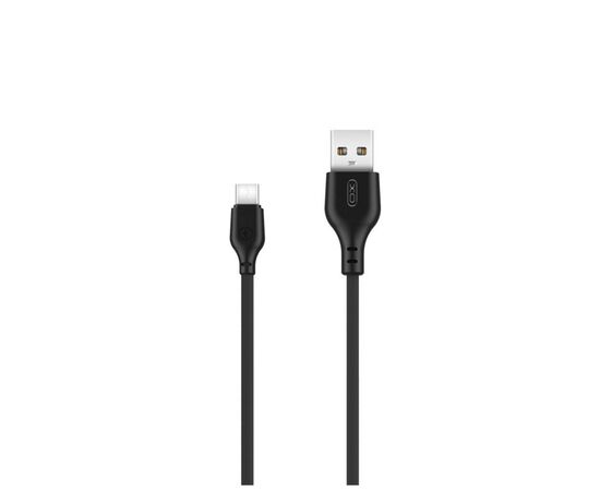 Дата кабель USB 2.0 AM to USB-C 2.0m 2.1A black XO (XO-NB103-TC-2-BK)