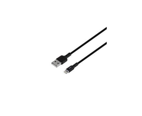 Дата кабель USB 2.0 AM to Lightning 1.0m 3A black XO (NB112-i-BK), изображение 2