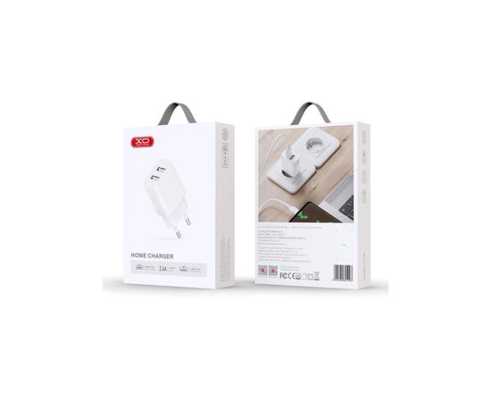 Зарядное устройство XO 2xUSB QC3.0 (XO-QC09), изображение 3 Зарядное устройство XO 2xUSB QC3.0 (XO-QC09), изображение 3