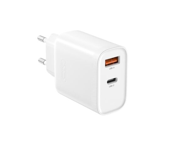 Зарядний пристрій XO 1xUSB-C PD30W + 1xUSB QC3.0 (XO-QC16), зображення 7 Зарядний пристрій XO 1xUSB-C PD30W + 1xUSB QC3.0 (XO-QC16), зображення 7