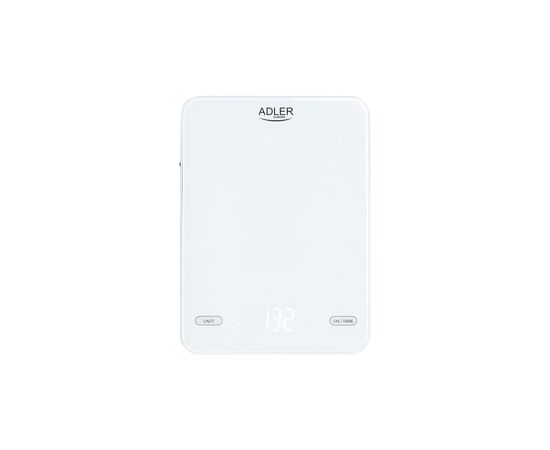 Ваги кухонні Adler AD 3177 white