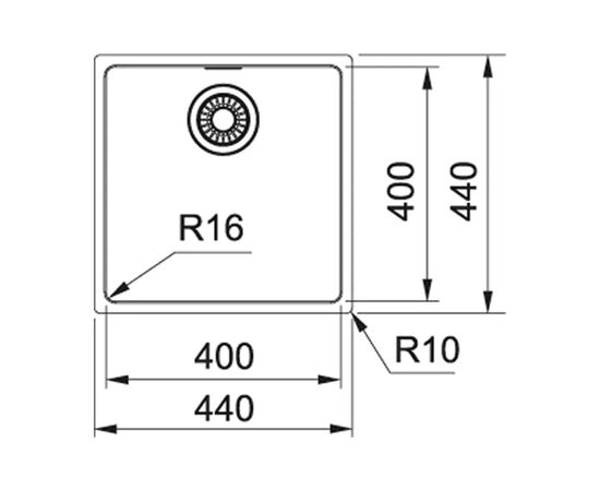 Мойка кухонная Franke 127.0598.745, изображение 3 Мойка кухонная Franke 127.0598.745, изображение 3