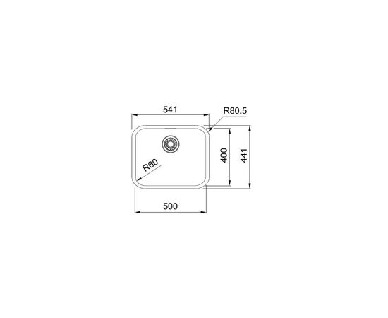 Мойка кухонная Franke 122.0703.300, изображение 3 Мойка кухонная Franke 122.0703.300, изображение 3