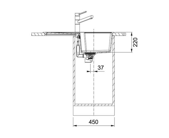 Мойка кухонная Franke 114.0701.805, изображение 3 Мойка кухонная Franke 114.0701.805, изображение 3