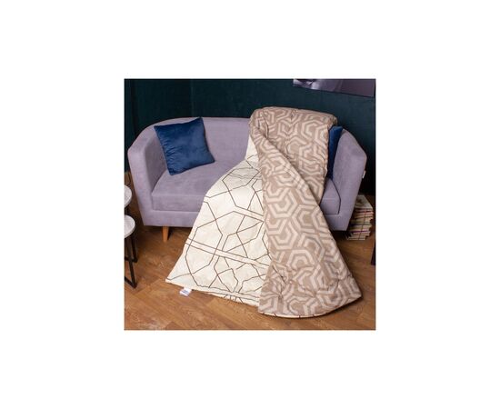 Одеяло MirSon антиаллергенное с Thinsulat Зима №1422 Сolor Fun Line Geometry 172х205 (2200004875323), изображение 3