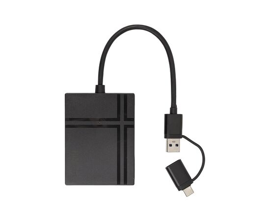 Зчитувач флеш-карт HiSmart CF + SD + TF + MS + XD (CA913824)