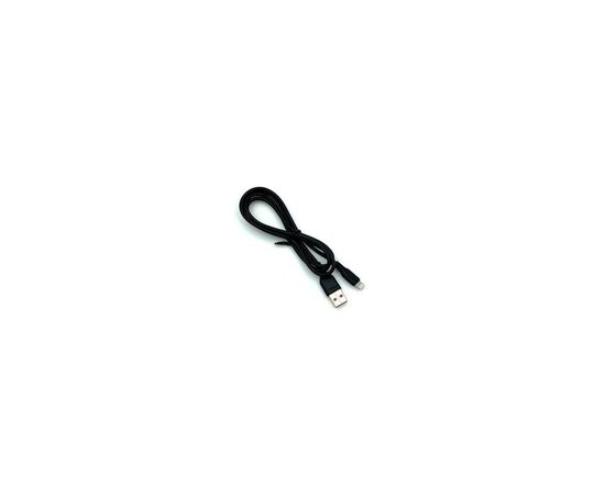 Дата кабель USB 2.0 AM to Lightning 1.0m 2.4A silicone black Denmen (DM-D42L-BK), изображение 2 Дата кабель USB 2.0 AM to Lightning 1.0m 2.4A silicone black Denmen (DM-D42L-BK), изображение 2