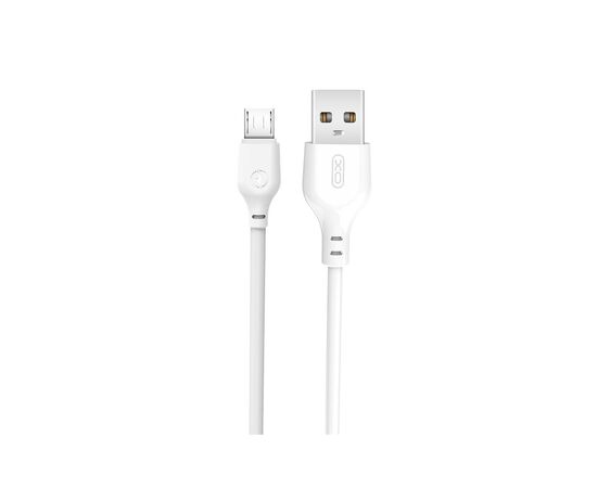 Дата кабель USB 2.0 AM to Micro 5P 2.0m 2.1A white XO (NB103-M2-WH)