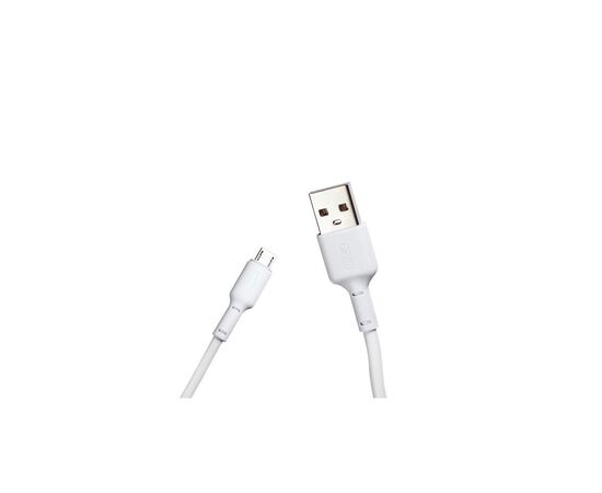 Дата кабель USB 2.0 AM to Micro 5P 1.0m 3A white XO (NB112-M-WH), изображение 2 Дата кабель USB 2.0 AM to Micro 5P 1.0m 3A white XO (NB112-M-WH), изображение 2