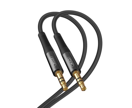 Кабель мультимедійний 3.5mm M to 3.5mm M 1.0m black XO (NBR175A-BK)