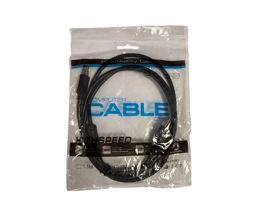 Кабель для принтера USB 2.0 AM/BM 1.5m XoKo (XK-PRNT-015), изображение 4 Кабель для принтера USB 2.0 AM/BM 1.5m XoKo (XK-PRNT-015), изображение 4