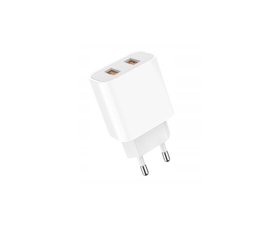 Зарядний пристрій Denmen 2xUSB 2.4A white (DM-DC05-WH), зображення 2 Зарядний пристрій Denmen 2xUSB 2.4A white (DM-DC05-WH), зображення 2