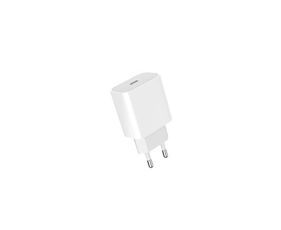 Зарядний пристрій Denmen USB-C PD20W 3.6A + cable USB-C to Lightning white (DM-DC06L-WH), зображення 3 Зарядний пристрій Denmen USB-C PD20W 3.6A + cable USB-C to Lightning white (DM-DC06L-WH), зображення 3